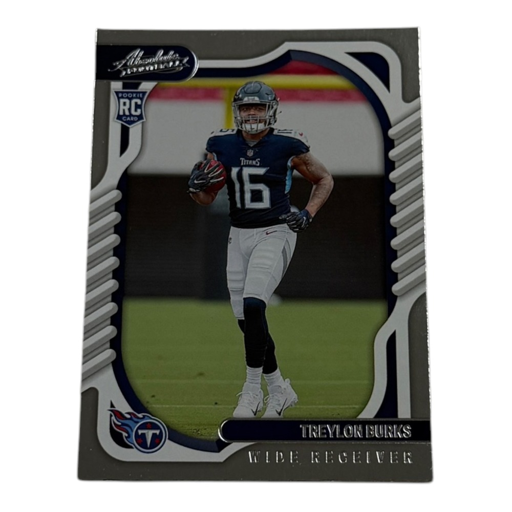 2022 Panini Absolute Football Treylon Burks Rookie Card RC #112 Tennessee Titans